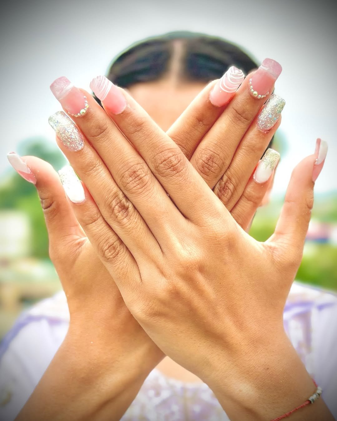 @as_cosmetology_school ( student work ) admission opencontact us , 991477281#nailart #nails #nail #naillove